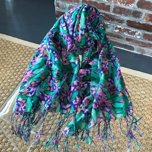 Lilly Pulitzer Murfee Scarf - True Blue Loves Me